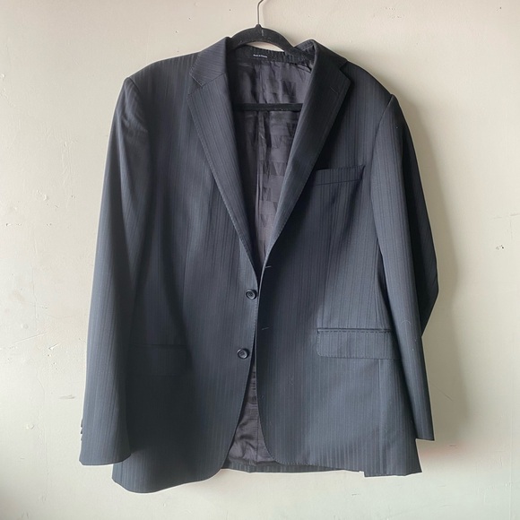 VERSACE Collection 38R Wool Blend Button Classic Blazer - Picture 1 of 8